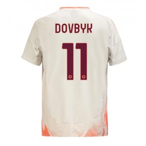 AS Roma Artem Dovbyk #11 Venkovní Dres 2024-25 Krátký Rukáv